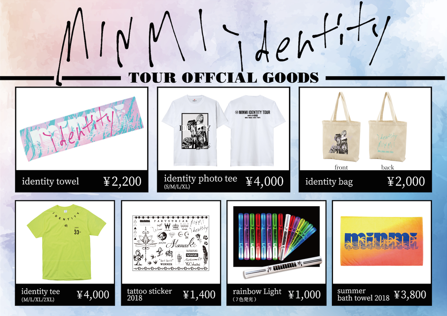 minmi tour goods