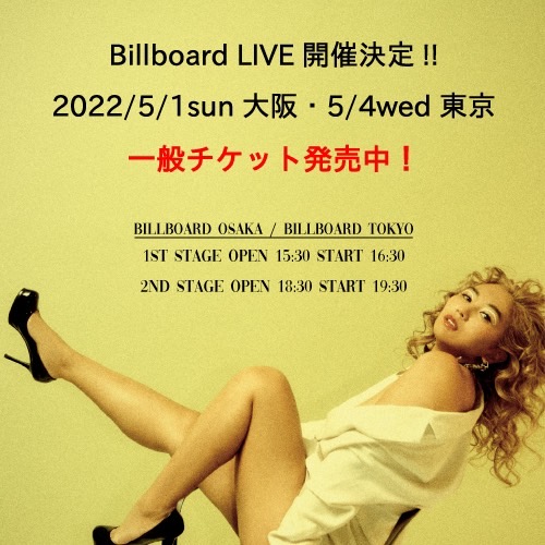 BILLBOARD LIVE MINMI 大阪東京